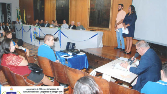 106 anos do IHGSE – Leitura da ata
